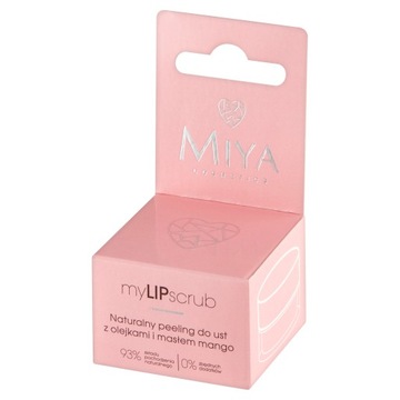 MIYA myLIPscrub peeling do ust z masłem mango