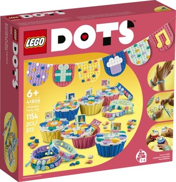 LEGO Dots 41806 Pełny Zestaw imprezowy