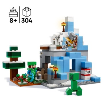 LEGO Minecraft 21243 Снежные вершины