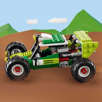 LEGO Creator 3 в 1 — Багги-внедорожник (31123) + сумка + каталог LEGO 2024