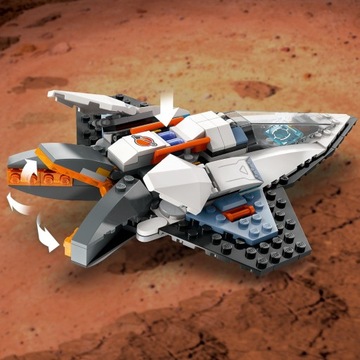 LEGO CITY 60430 КОСМИЧЕСКИЙ КОРАБЛЬ САМОЛЕТ КОСМОС КОСМОС Дрон РОБОТ КОСМОС