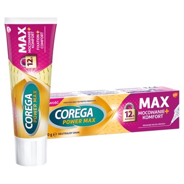 COREGA+ WANIENKA DO ZAKUPU 2 SZTUK MAX MOCOWANIE+KOMFORT 40G