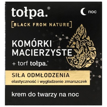 black from nature krem do twarzy, NOC 50 ml