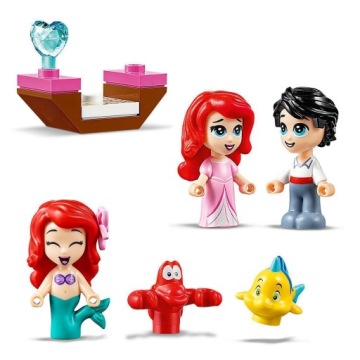 LEGO Disney 43176 Книга приключений Ариэль + подарочный пакет