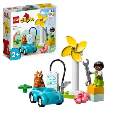DUPLO 10985 Ветряная турбина и электромобиль