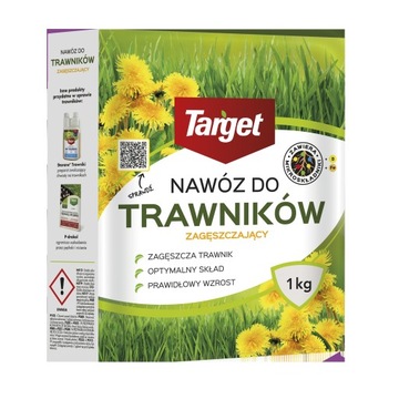 Nawóz wieloskładnikowy Target granulat 1 kg 1 l