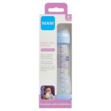 MAM Butelka Anti-Colic 320ml 4m+ Boy