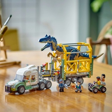 LEGO Jurassic World Dinosaurs: Грузовик для перевозки аллозавров 76966