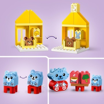 LEGO DUPLO #10414 - Повседневные занятия - еда + сумка + каталог 2024