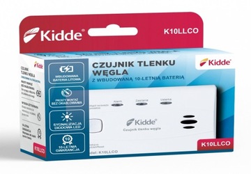 Czujnik tlenku węgla (czadu) KIDDE K10LLCO