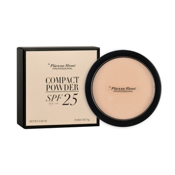 Компактная пудра PIERRE RENE PRESSED POWDER SPF25 02 Basic