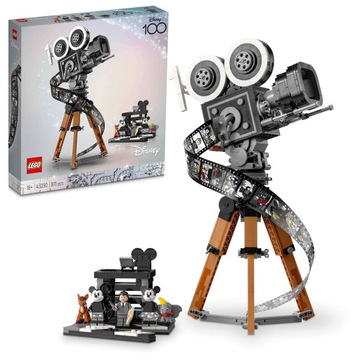 4w1 LEGO Disney 43230 Kamera Walta Disneya + Bonusy