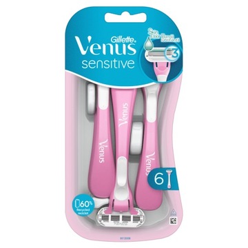 Maszynki jednorazowe Gillette Venus Sensitive 6 szt.