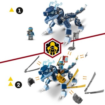 LEGO NINJAGO ВОДЯНОЙ ДРАКОН NYI EVO 71800 6+