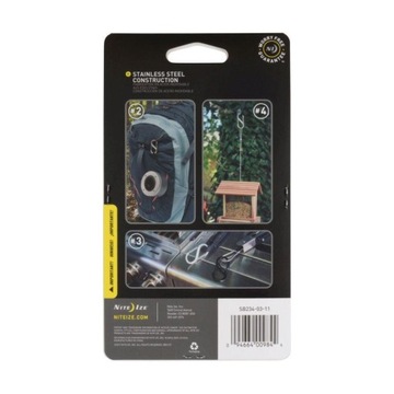 Набор двойных карабинов Nite Ize S-Biner.