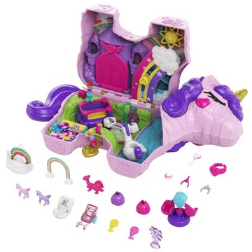 Polly Pocket - Jednorożec Niespodzianka Zestaw kompaktowy GVL88