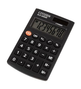 Калькулятор CITIZEN SLD-200NR