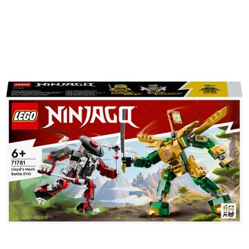 LEGO Ninjago Starcie Lloyda z Mechem EVO 71781