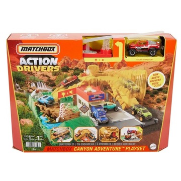 Zestaw Matchbox Przygody Akcja ratunkowa kanion