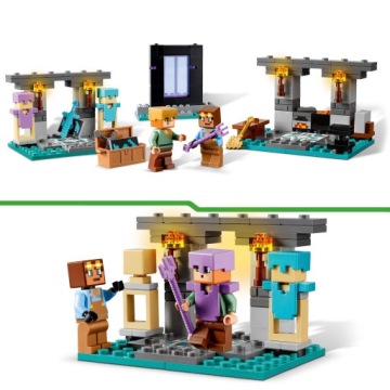 LEGO Minecraft 21252 Оружейная мастерская
