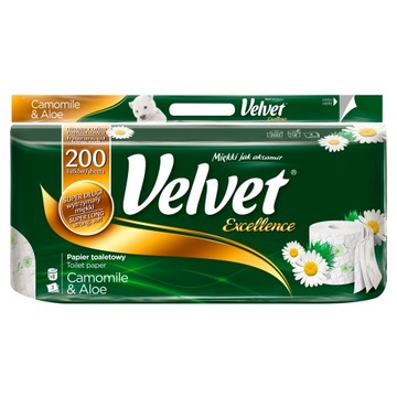 Papier toaletowy zapachowy Velvet 8 szt.