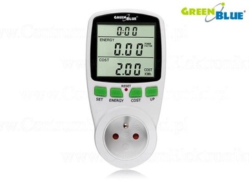 GreenBlue 16 А, 3600 Вт ваттметр