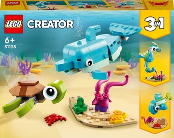 LEGO Creator 3 в 1 Дельфин и Черепаха 31128