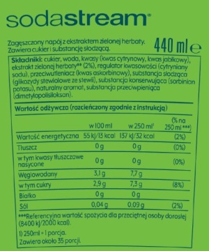 Сироп SodaStream LIPTON GREEN TEA ST 440мл