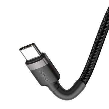 BASEUS MOCNY KABEL DO TELEFONU USB TYPU C SZYBKIE ŁADOWANIE QC PD 60W 1M