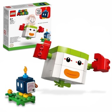 LEGO Super Mario 71396: Дополнительный набор «Машина клоуна Баузера-младшего»