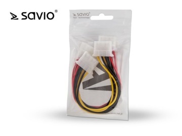 4-контактный кабель-разветвитель питания MOLEX от 1xM до 3xF