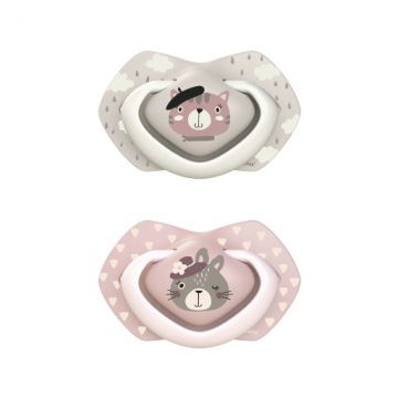 Соска Canpol babies симетричний силікон 6 міс. +