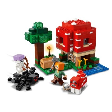 LEGO Minecraft 21179 Грибной домик-поганка 272 кирпича 8+