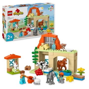 LEGO Duplo 10416 Opieka nad zwierzętami na farmie 8 figurek zwierząt Rolnik