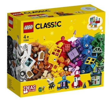 LEGO Classic 11004 Pomysłowe okienka USZKODZONE OPAKOWANIE