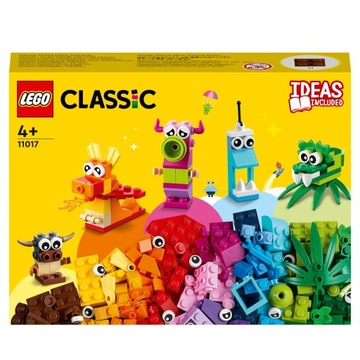 LEGO CLASSIC Kreatywne potwory 11017