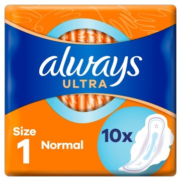ALWAYS Ultra Normal podpaski 10 sztuk
