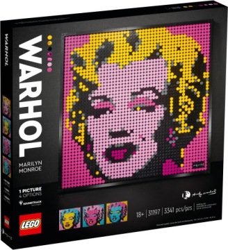 LEGO 31197 Andy Warhol's Marilyn Monroe Новий.