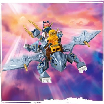 LEGO NINJAGO ДРАКОН РЮ ДРАКОН ВОИН АРИН СОРА ДУЭЛЬ