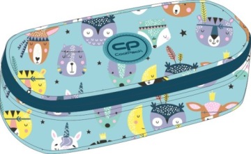 CAMPUS INDIAN ZOO SCHOOL Пенал CoolPack СИНИЙ