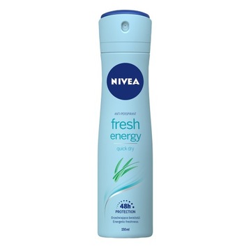 NIVEA ANTYPERSPIRANT FRESH ENERGY 150 ML