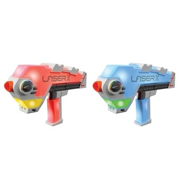 Laser X Evolution zestaw blasterów na podczerwień zasięg nawet do 90 metrów