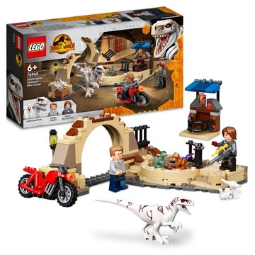 LEGO Dinosaurs Мотопогоня Атроцираптор 76945