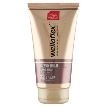 WELLAFLEX Ultra Strong Hold Form & Finish, żel do włosów, 150 ml