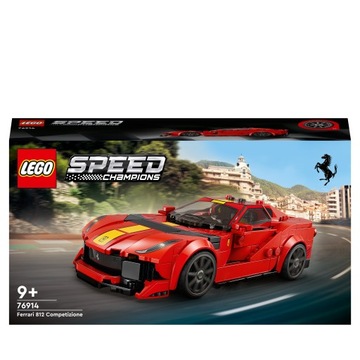 НАБОР LEGO FERRARI 812 COMPETIZIONE SPEED CHAMPIONS + ФИГУРКА