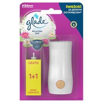 Glade touch & fresh Japoński Ogród Relaxing Zen urządzenie 2 zapasy 2x10ml