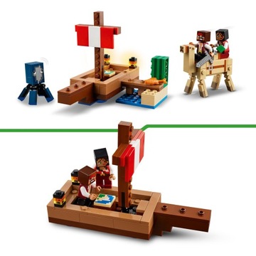 LEGO Minecraft 21259 Круиз на пиратском корабле