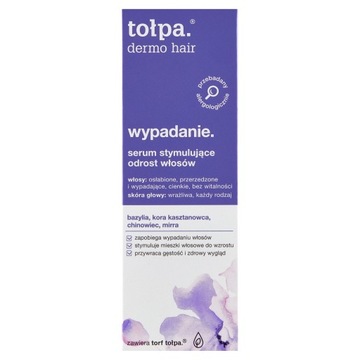 dermo hair wypadanie wzmacniające serum stymulujace odrost 100 ml