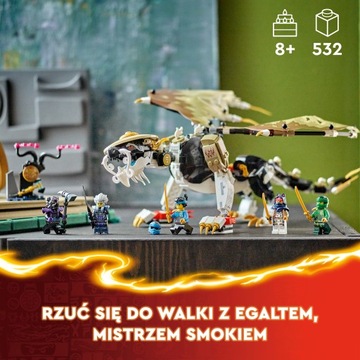 LEGO NINJAGO 71809 Повелитель драконов Эгалт