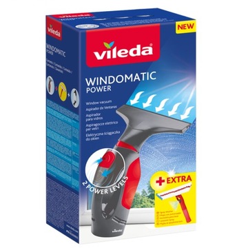 Myjka automatyczna do okien Vileda Windomatic Power maxymalna moc ssąca